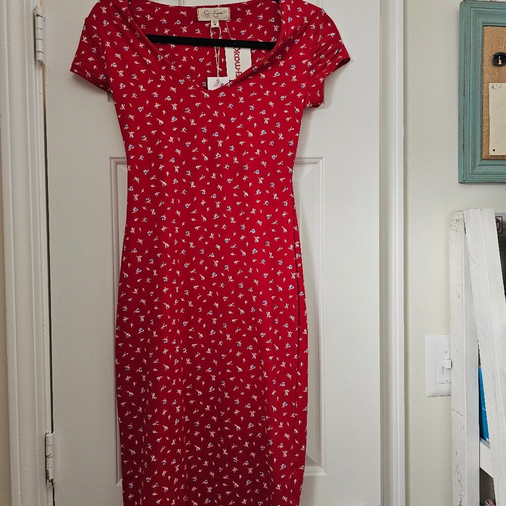 Jessica Simpson Red Dress Size M